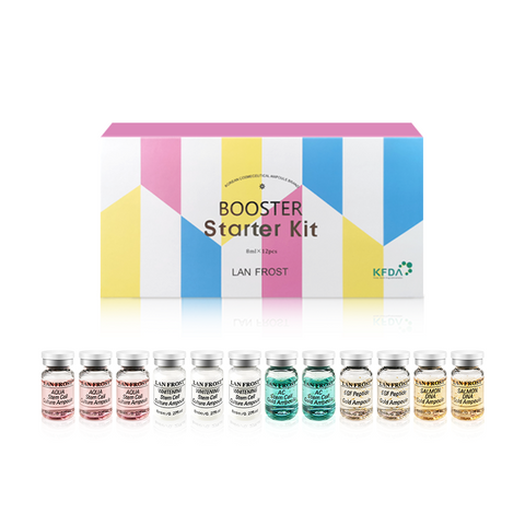 12pcs BB Glow Starter Kit Serum Whitening Brightening Booster Starter Kit Anti Aging Skincare Treatment