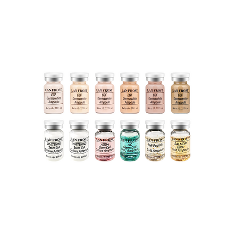 12pcs BB Glow Starter Kit Serum Whitening Brightening Booster Starter Kit Anti Aging Skincare Treatment