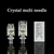 Crystal Multi Aguja 5 Pin 9 Pin 3 Pin Médico Microneedle Ajustable