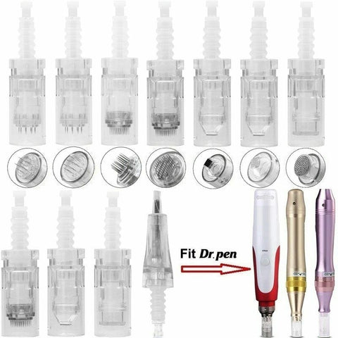 Replacement Bayonet Cartridge Needles For Ultima M7/M5/N2 Electric Dr.Pen Derma Pen Microneedle Replacement Head