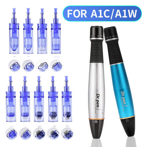 Original Dr.Pen A1 Needle 9/12/36/42 Nano Microneedling Derma Pen Needles Bayonet Tattoo Cartridge for Face Beauty