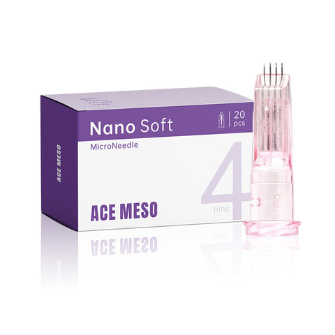 Nanosoft Microneedles 4 Pins 34g for Dermal Filler Injection