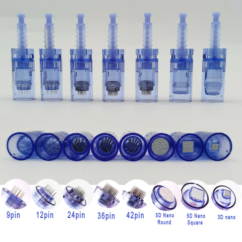 Replacement Microneedle Cartridges Tips for Dr. Pen A6 Derma Pen