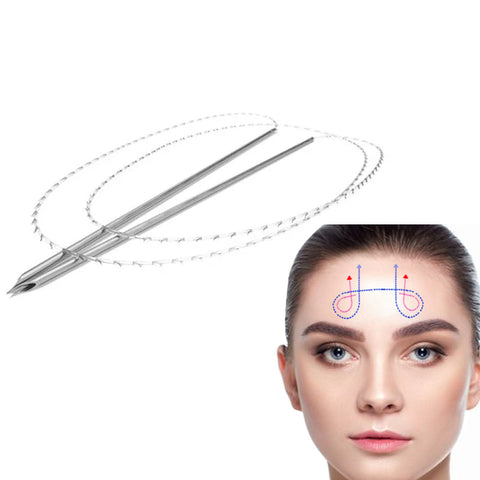 PLLA Double Needle Thread
