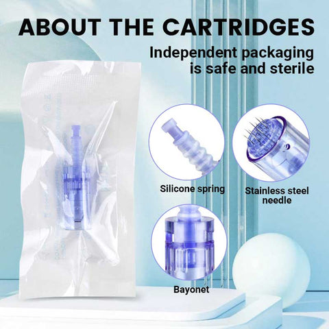 Replacement Microneedle Cartridges Tips for Dr. Pen A6 Derma Pen
