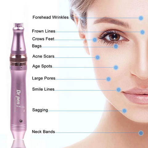 Wired Dr Pen M7-C Ultima Dermapen Professional Micro Needle Pen Mesotherapy Skincare Tool