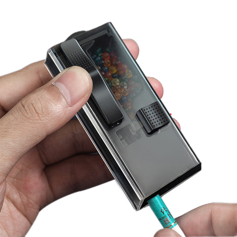 Portable Cigarette Storage Box Safe Pop-Up Cigarette Pop Bead Storage