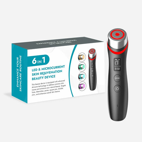 6-in-1 LED Microcurrent Facial Device
