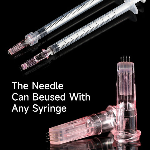 Nanosoft Microneedles 4 Pins 34g for Dermal Filler Injection
