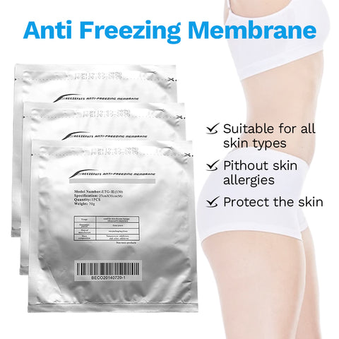 Anti Freezing Membrane Cryo Pad For Cold Lipolysis Beauty Machine