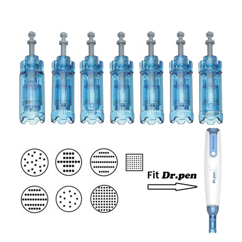Nano 12 18 24 36 42 Pins Needle for Dr.pen A9 Dermapen Microneedling Cartridges