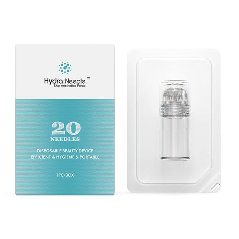 Hydra Roller 64 Pin 20 Pin Needles Derma Stamp Microneedle Face Injection Hyaluronic Serum Home Use